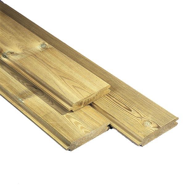 Planken en schermen Tuinhout blokhout tand en groef Essen, Houthandel Van Den Berg